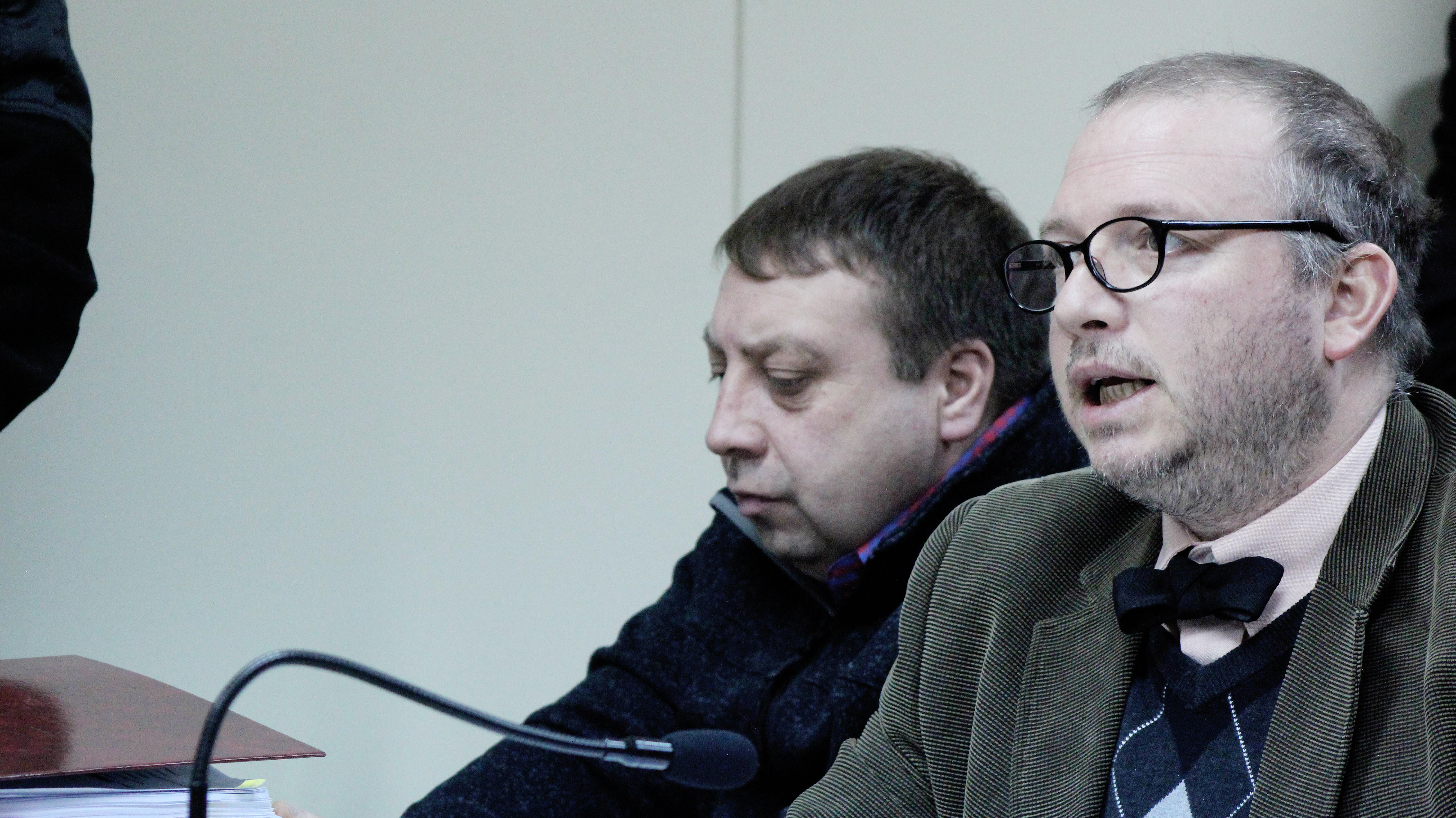 Mauricio Ortega, ex pareja de Nabila Rifo durante el juicio de septiembre de 2016.