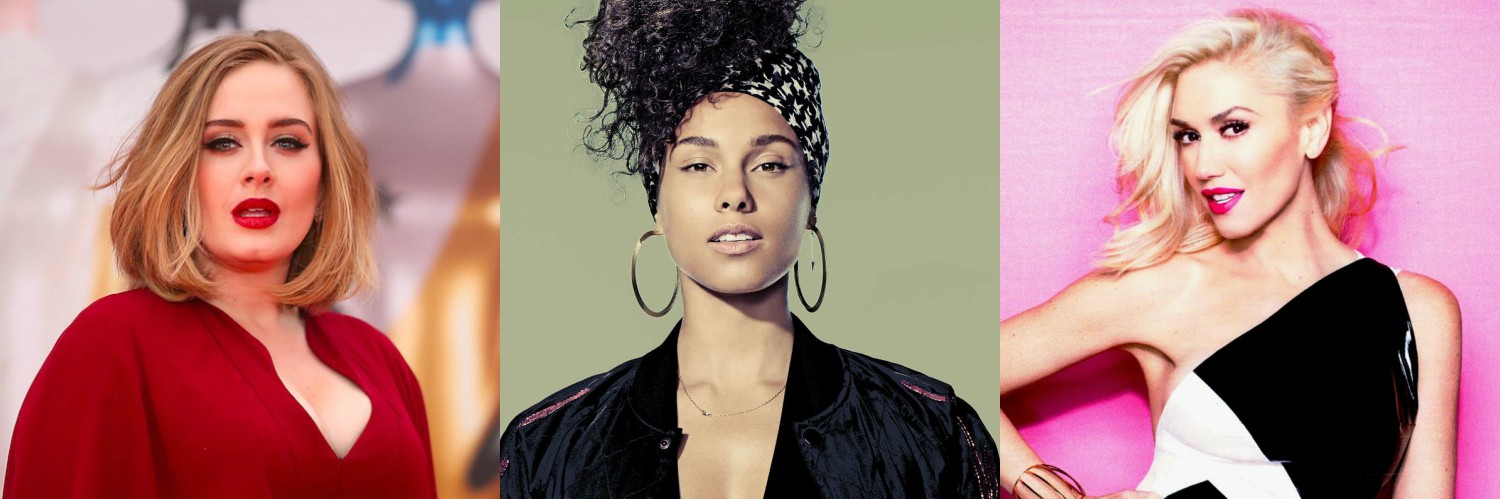 ¿Qué tienen en común Alicia Keys, Gwen Stefani y Adele?