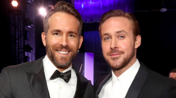 Actores Ryan Reynolds y Ryan Gosling
