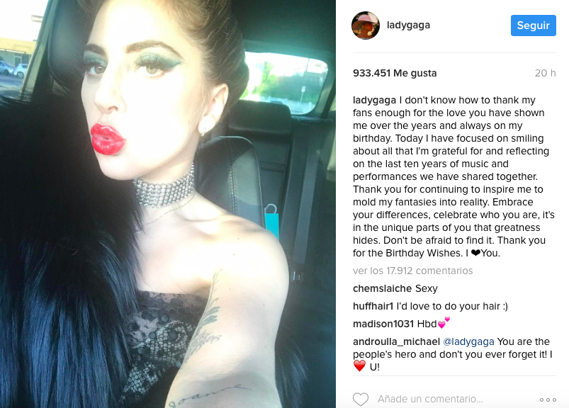 Lady Gaga revolucionó las redes sociales con su nuevo look 