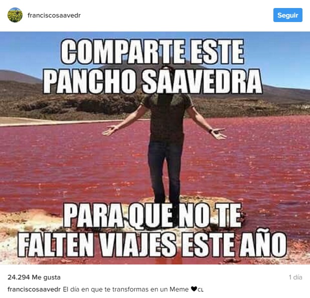 Francisco Saavedra instagram