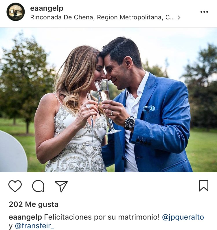 Matrimonio Juan Pablo Queraltó y Fran Sfeir