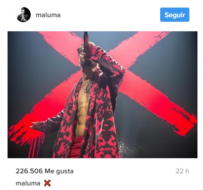 Maluma instagram