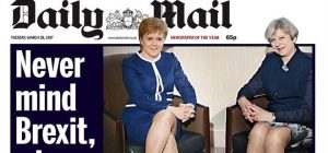 Polémica en Reino Unido por portada de diario considerada machista