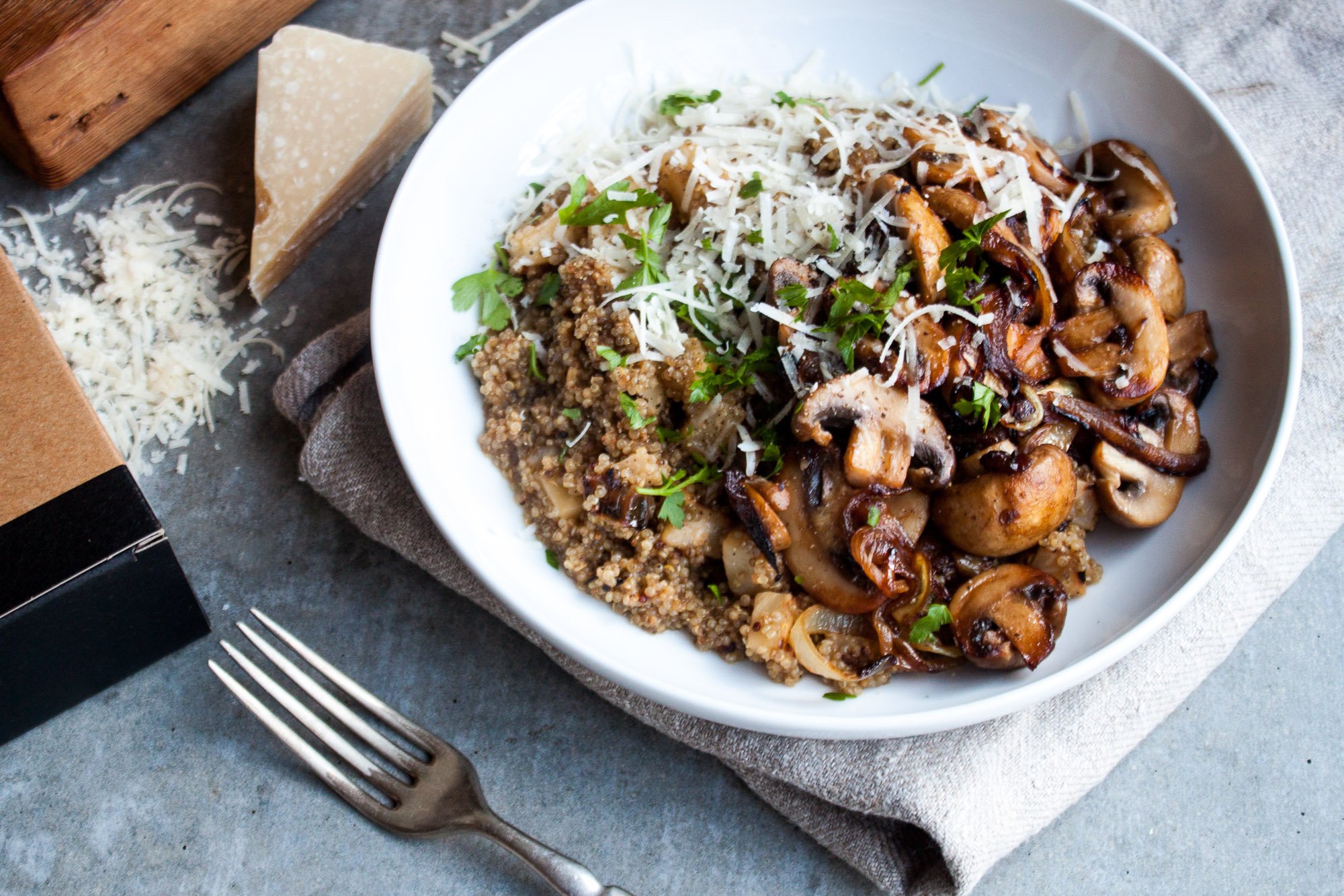 Risotto de quinoa