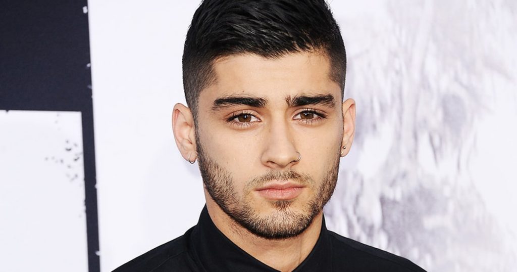 Zayn Malik en una alfombra roja