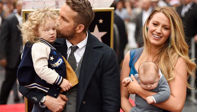 Ryan Reynolds y su familia