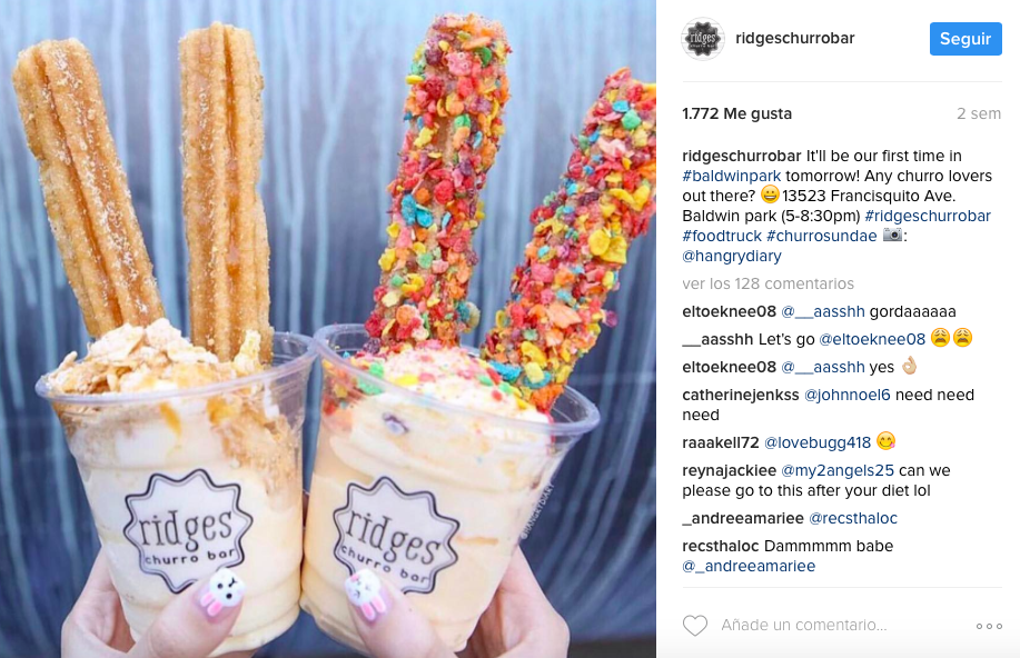 Esto son los famosos churros gourmet que revolucionan las redes sociales