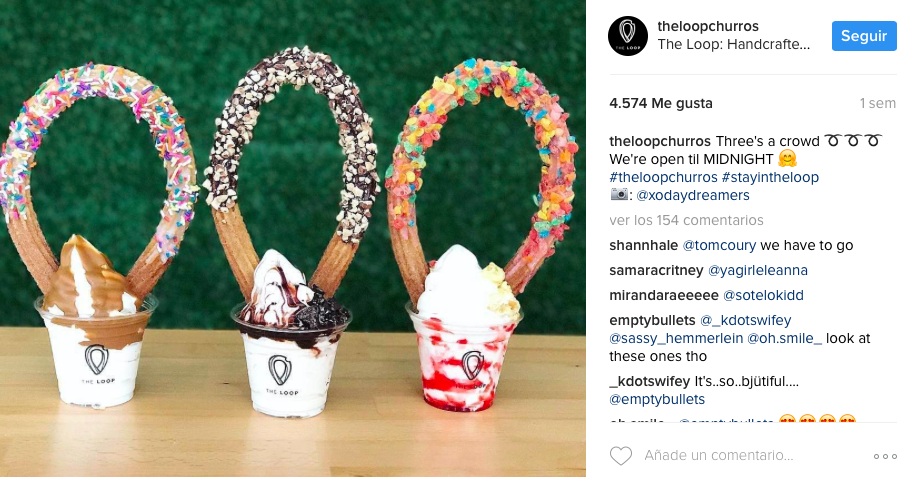 Esto son los famosos churros gourmet que revolucionan las redes sociales