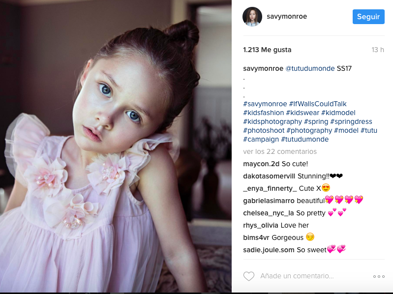 Conoce a la pequeña con más futuro en el mundo del modelaje