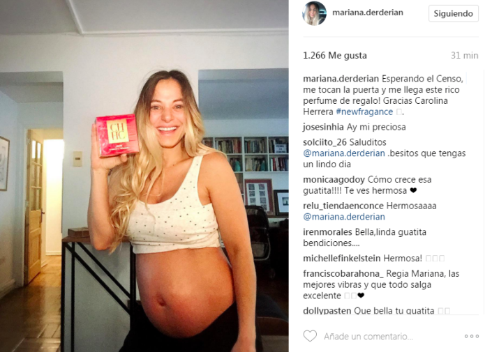 ¡Aww! Mariana Derderián enterneció las redes sociales con esta foto