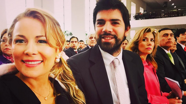 Cathy Barriga en el congreso