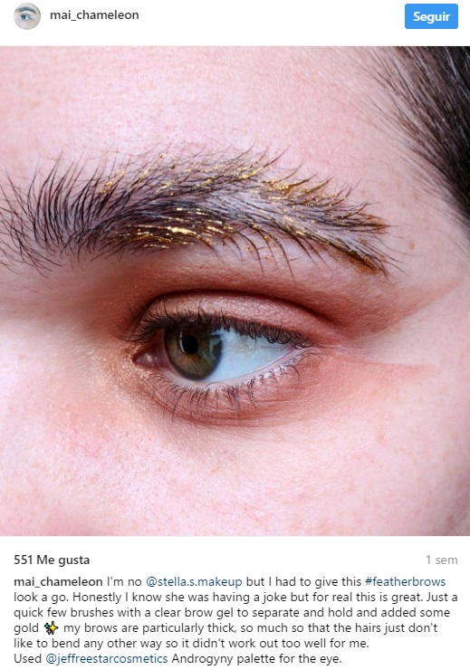 Cejas pluma, tendencia en maquillaje