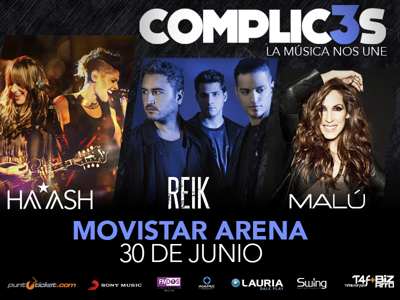 Cómplices concierto