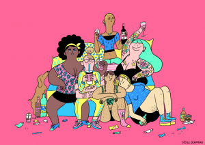 Conoce a Cécile Dormeau, la francesa que ilustra a las mujeres sin miedos ni prejuicios