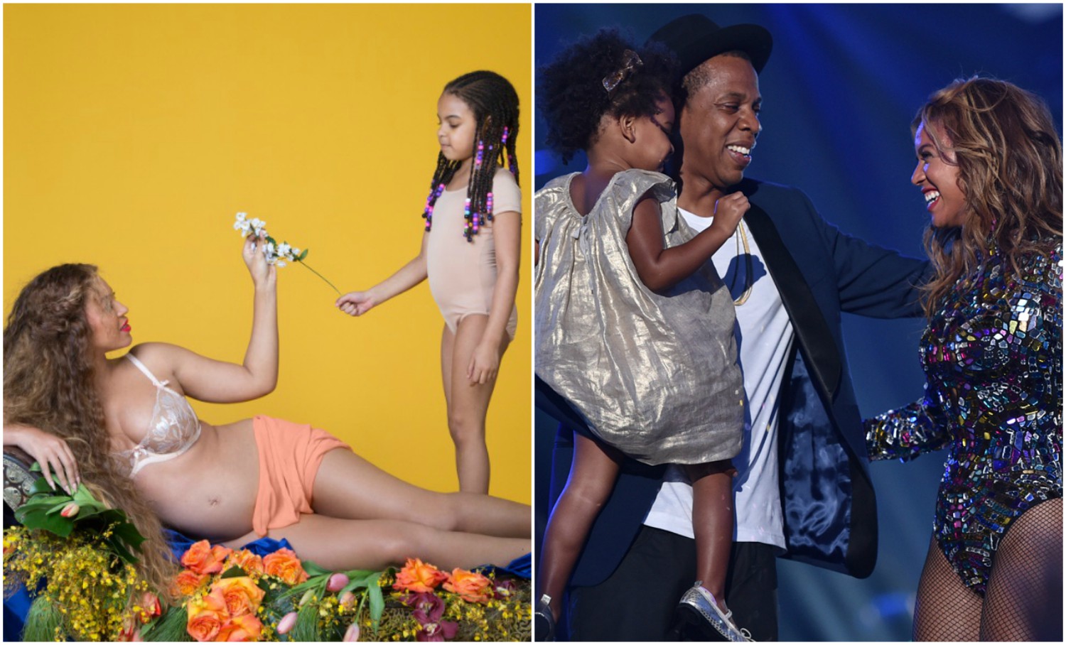 Beyoncé, su hija y su embarazo