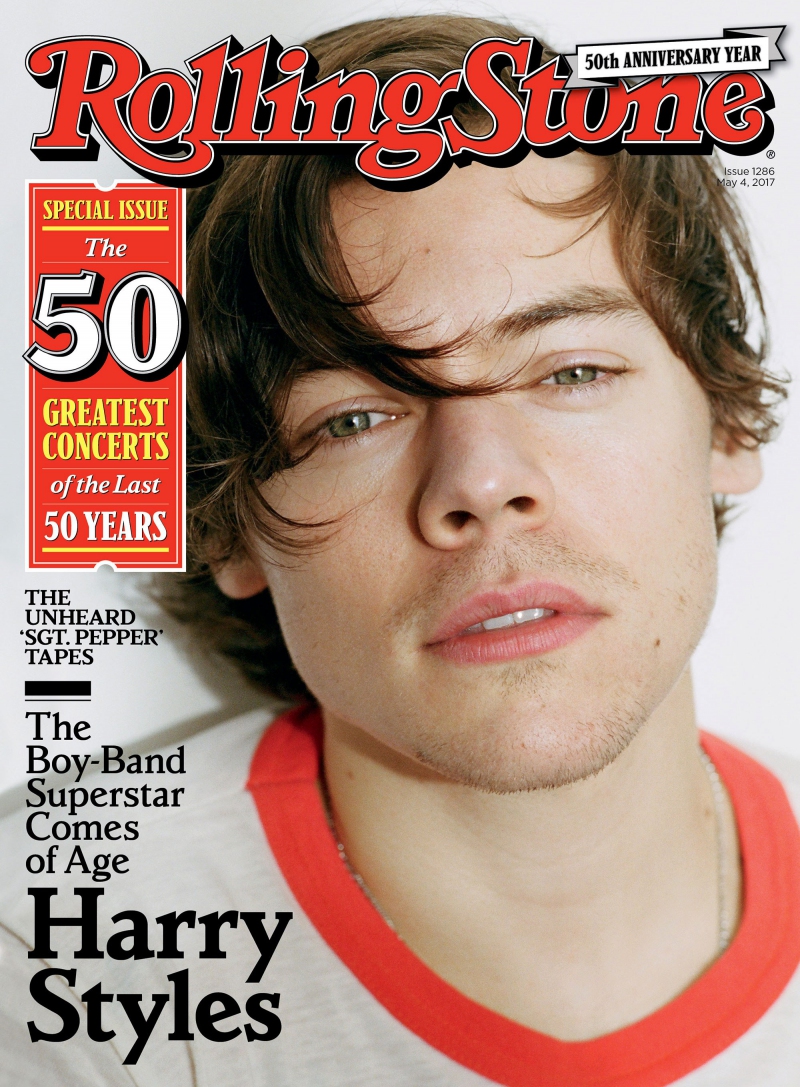 Harry Styles en la revista Rolling Stone
