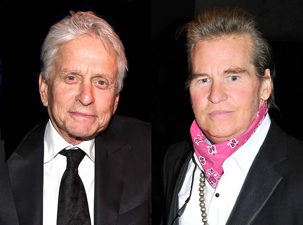 Michael Douglas y Val Kilmer