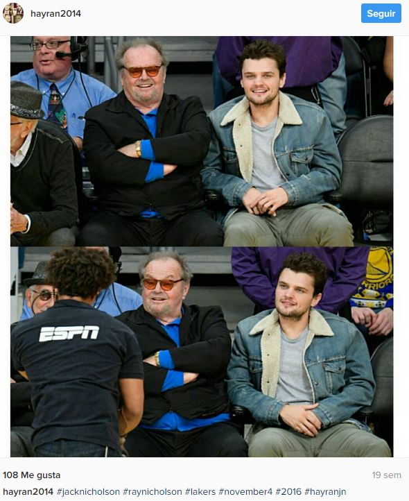 Jack Nicholson e hijo