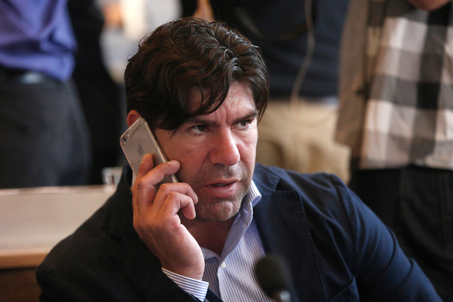 El futbolista Marcelo Salas