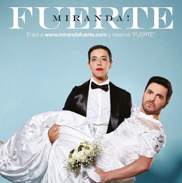 Miranda! y la portada de "Fuerte"