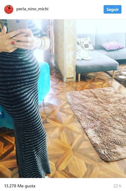 Instagram de Perla y su embarazo