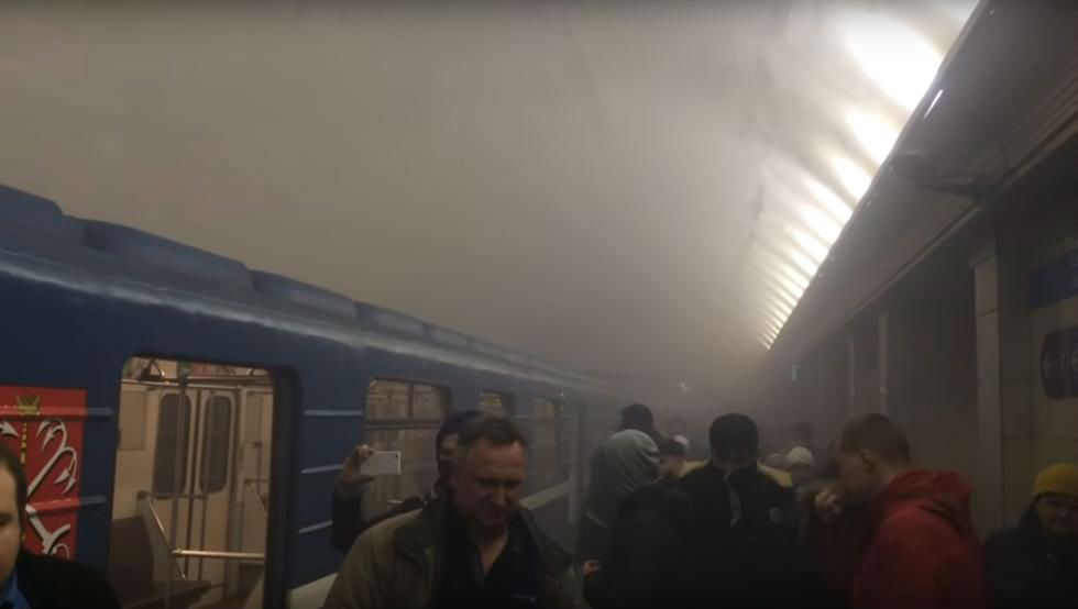 Explosión en metro de San Petersburgo, Rusia