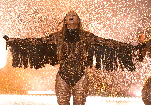Beyoncé en sus conciertos
