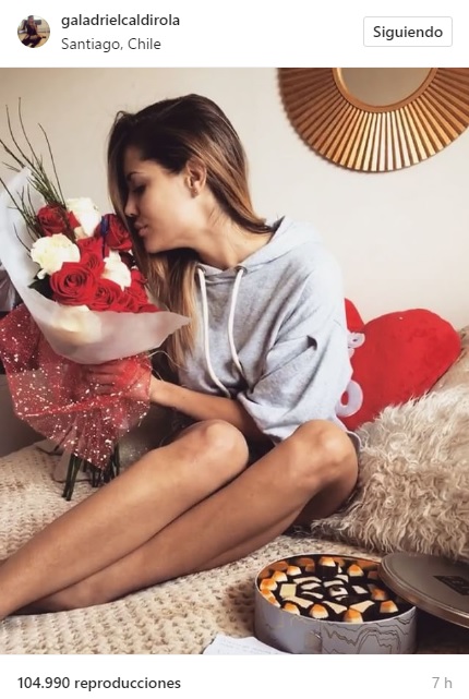 Instagram de Gala con los regalos enviados por el Huaso Isla