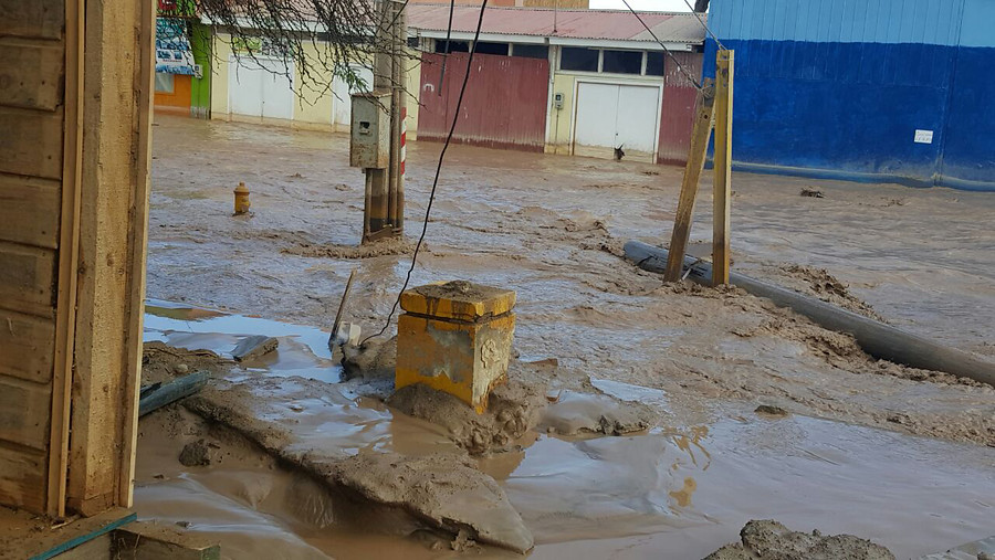 Fotos: Desborde del río El Salado provocó estragos en Chañaral