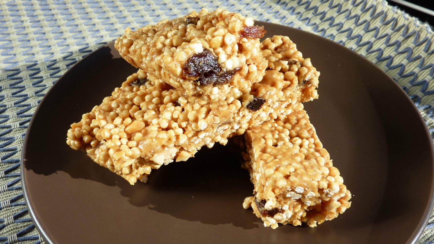 Barra energizante de quinoa