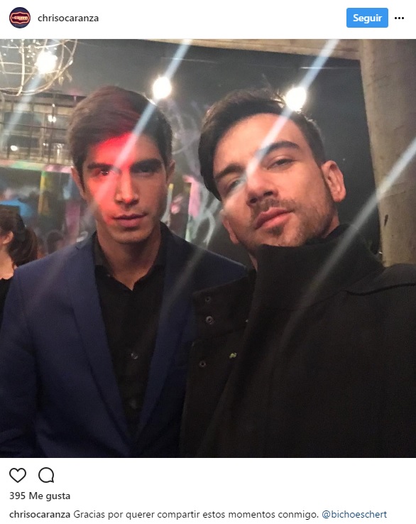 Christián Ocaranza instagram