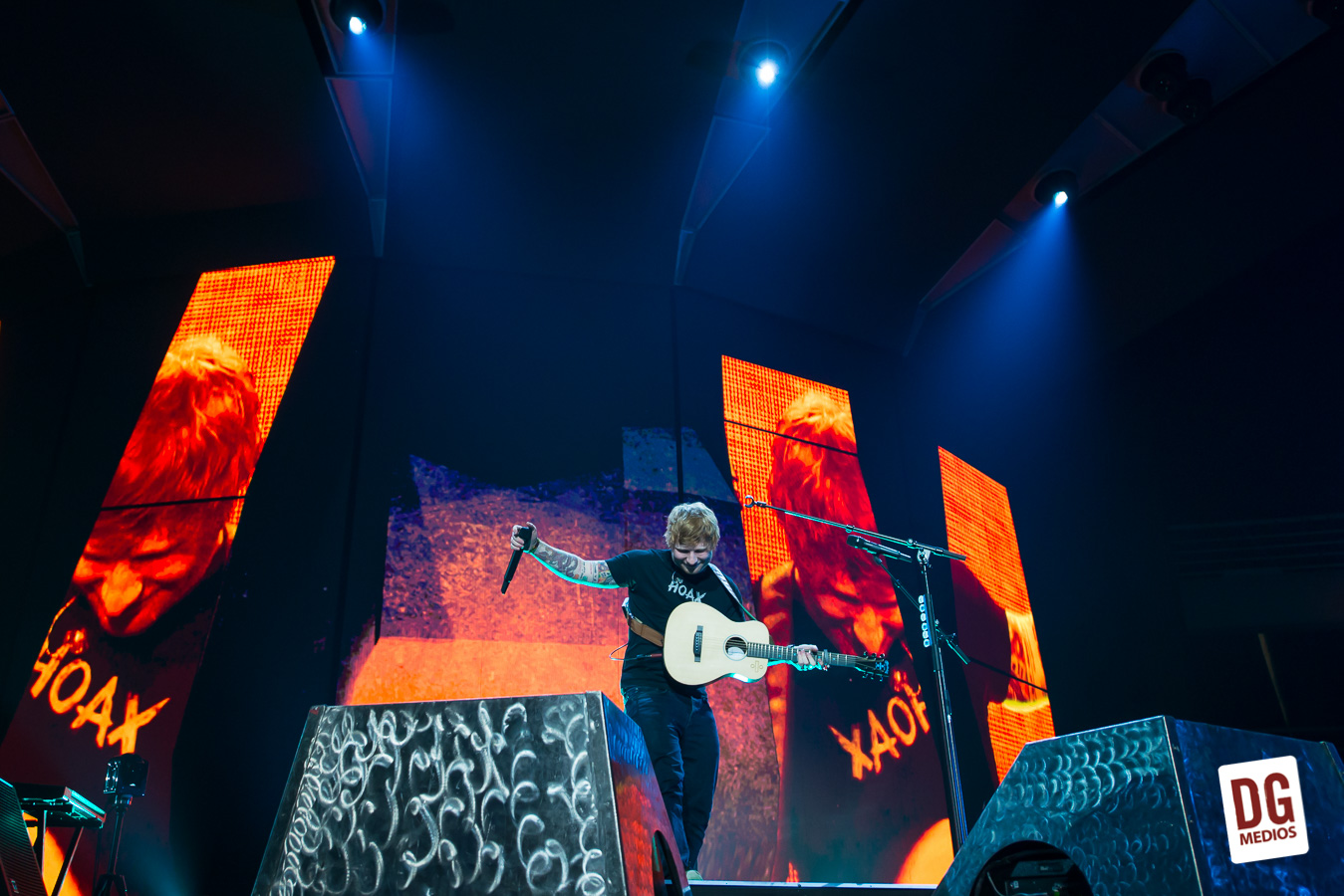 ED SHEERAN DG MEDIOS 2017