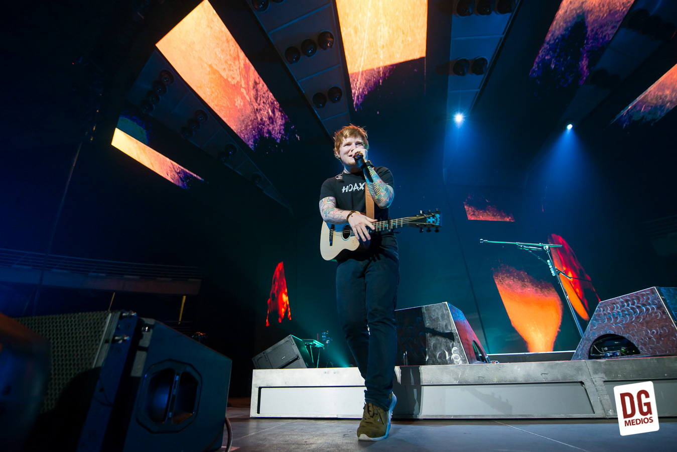 ED SHEERAN DG MEDIOS 2017