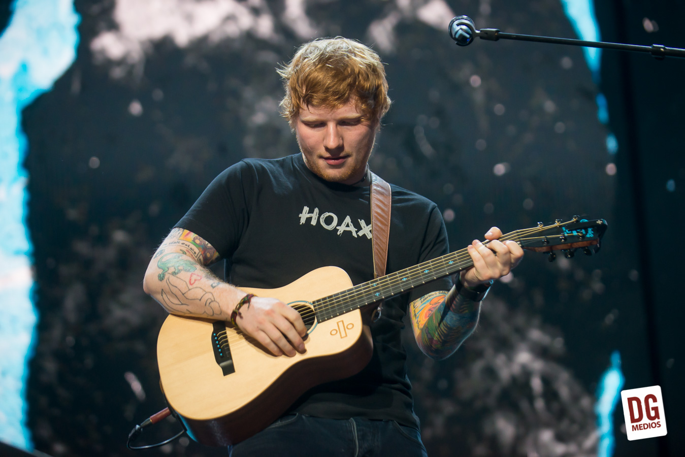 ED SHEERAN DG MEDIOS 2017