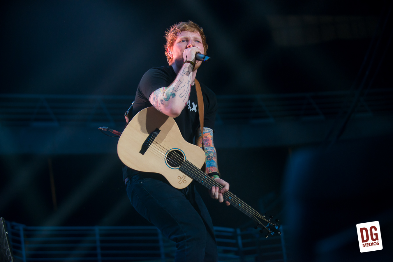 ED SHEERAN DG MEDIOS 2017