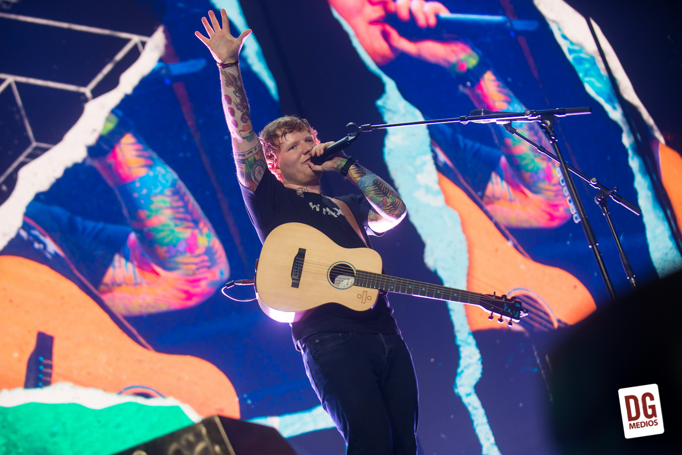 ED SHEERAN DG MEDIOS 2017