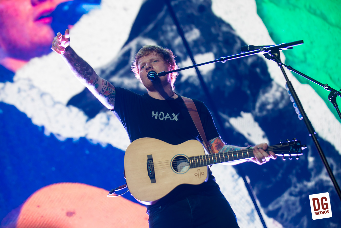 ED SHEERAN DG MEDIOS 2017