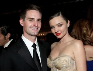 Miranda Kerr se casó en secreto con Evan Spiegel