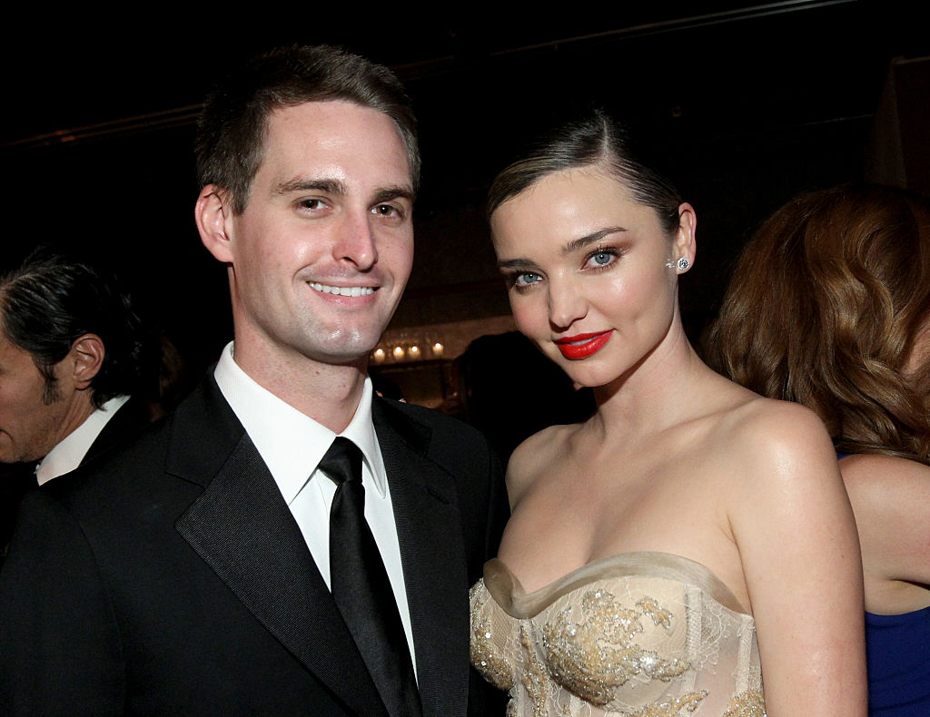 Miranda Kerr se casó en secreto con Evan Spiegel