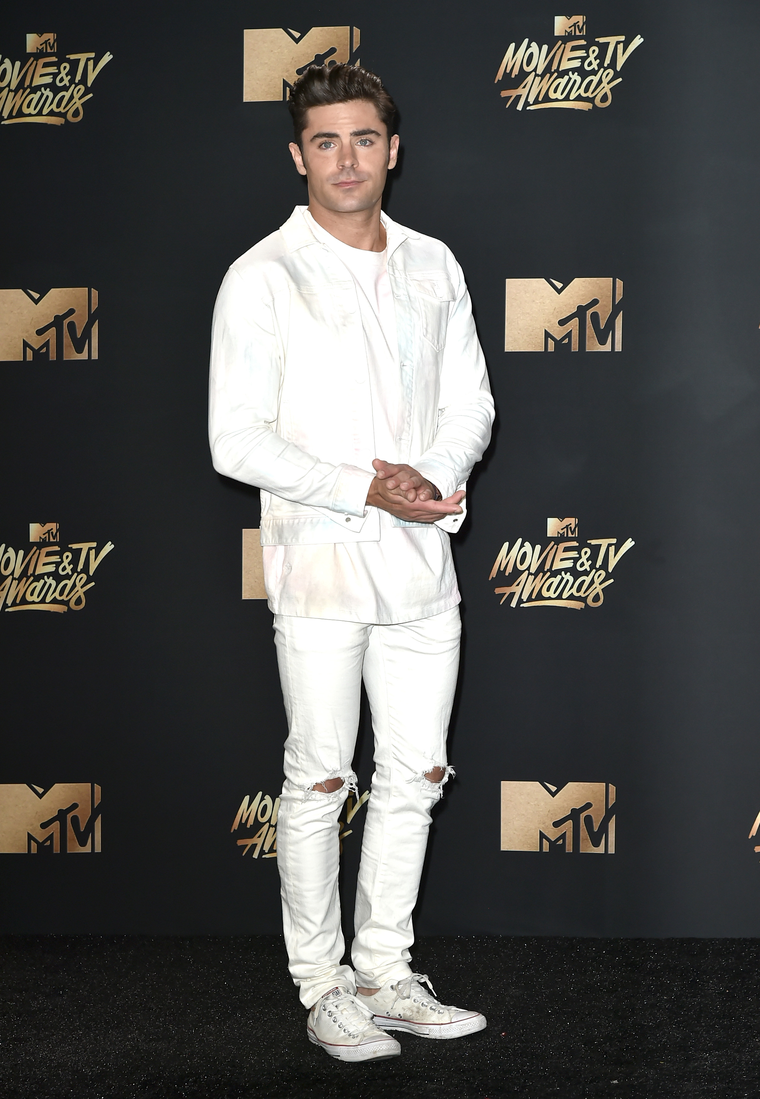 Zac Efron en los MTV Movie & TV Awards 2017