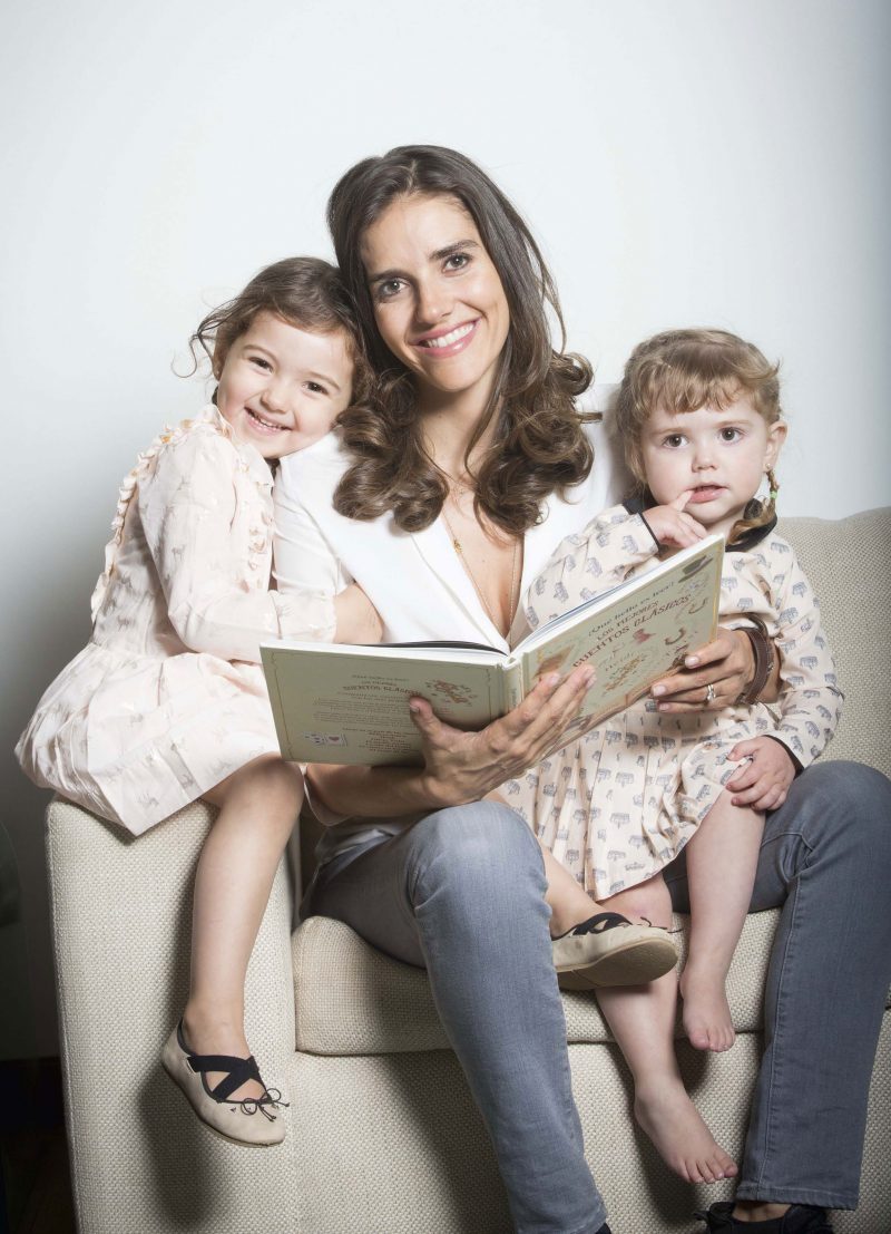 María Luisa Godoy e hijas