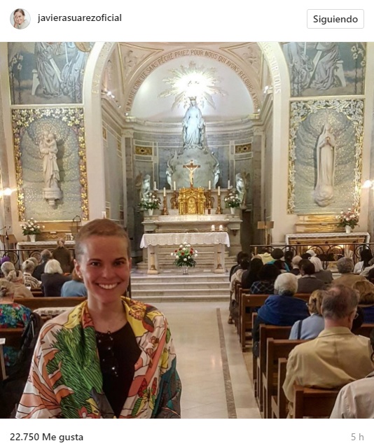 Javiera Suárez virgen de los milagros