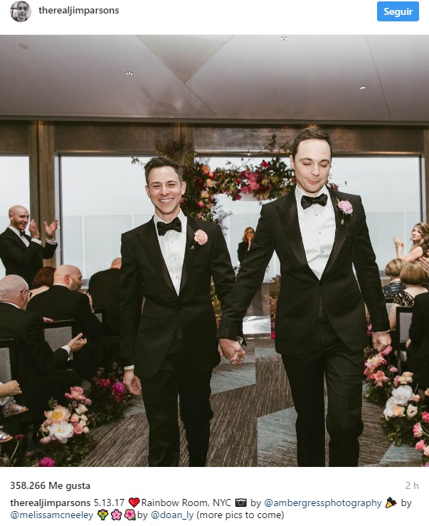 Jim Parsons matrimonio