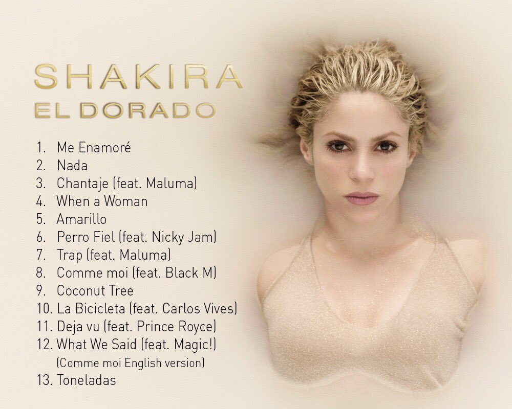 Shakira "El dorado"