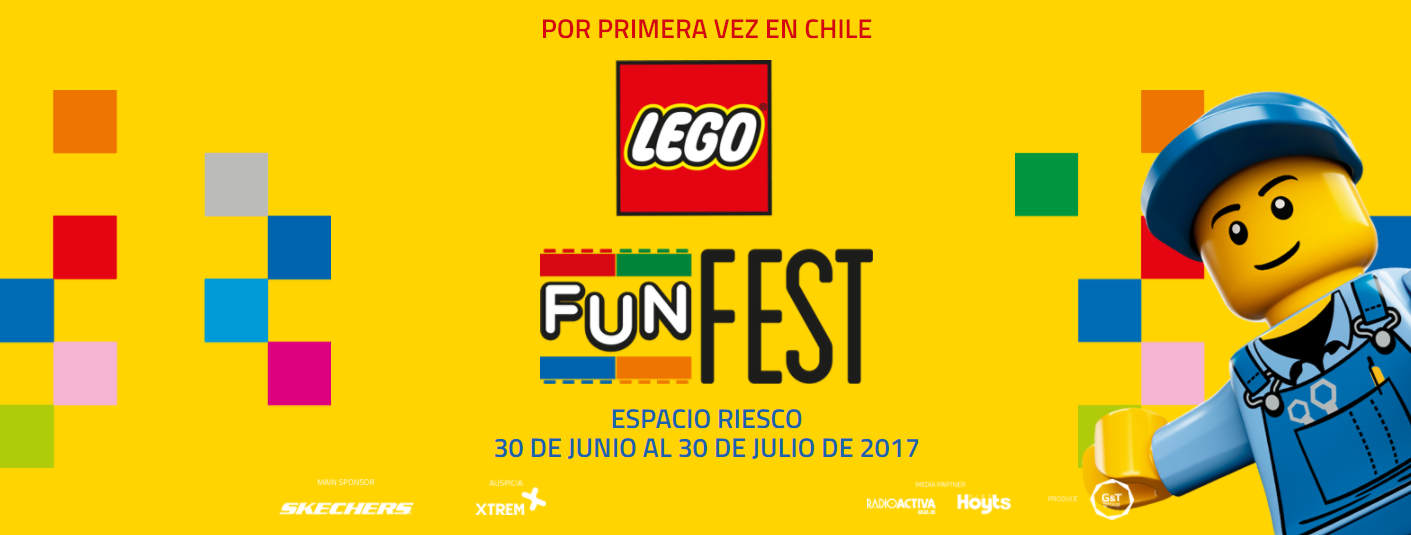 #AlertaDePanorama LEGO Fun Fest llega por primera vez a Chile