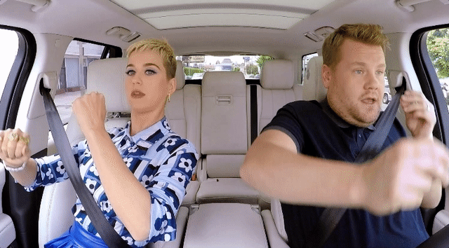 Katy Perry en el Carpool karaoke