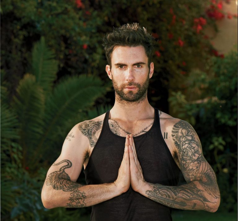Adam Levine yoga