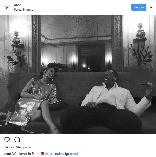 Alex Rodriguez instagram