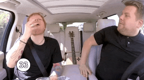 Ed Sheeran carpool karaoke